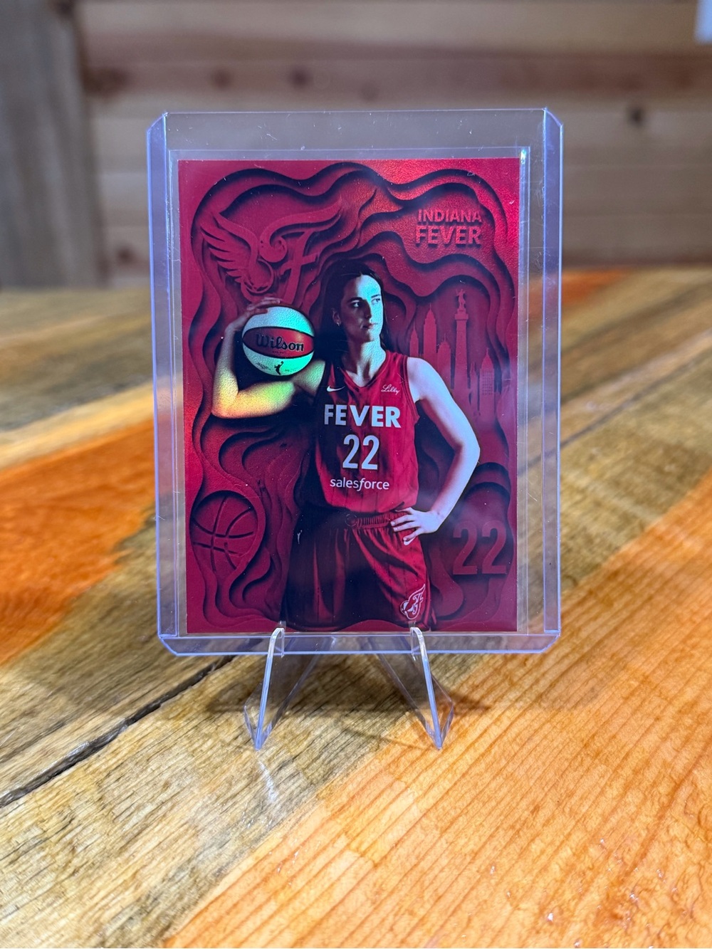 Caitlin Clark Indiana Fever Custom Basketball Trading Card